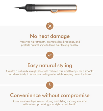 Dyson Airstrait straightener (Nickel/Copper)